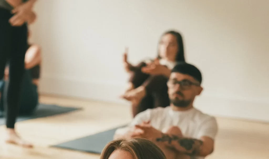 Yoga class