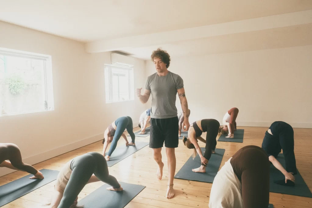 Yoga class